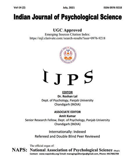 Indian Journal of Psychological Science